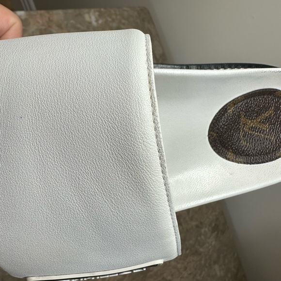 Louis Vuitton | Calfskin Sunset Flat Mule Sandals size 40 - Picture 7 of 8